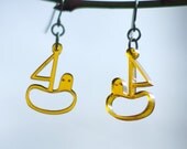 Laser cut Earrings