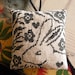 One Blackwork Rabbit Ornament