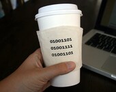 Binary Mom cup cozy
