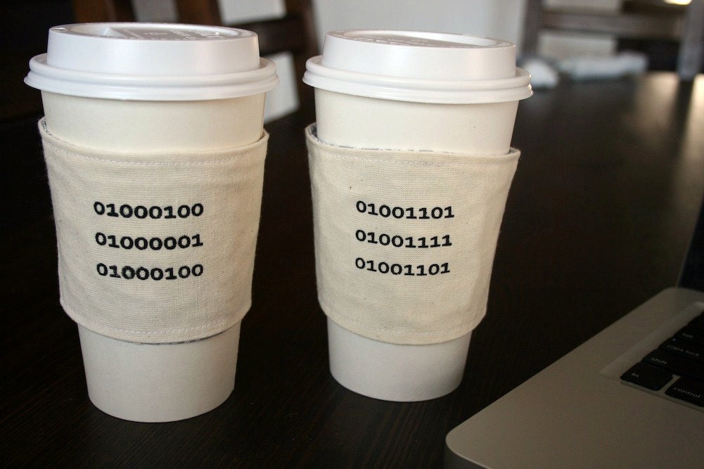 Binary Parents cup cozy