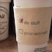 Reversable Slacker or Go-Getter cup cozy