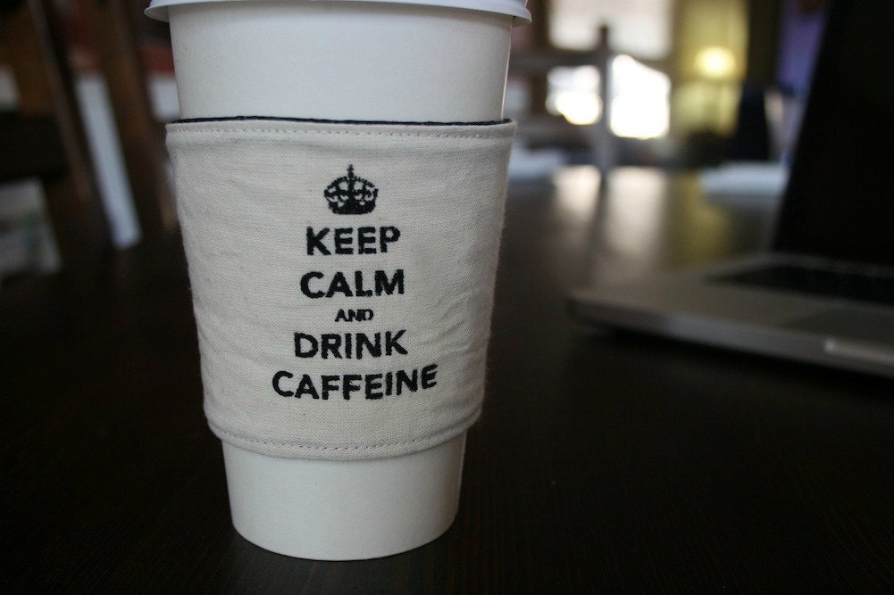 Keep calm cup cozy