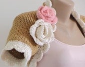 Shrug Handmade Caramel Lollipop Shrug