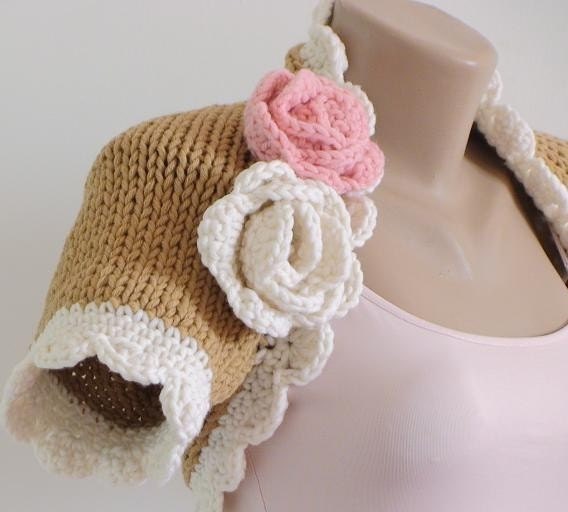 Shrug Handmade Caramel Lollipop Shrug