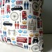 London Taxi Bus Soldier Pillow / Cushion cover