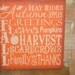 FALL  SAmPleR HaNdPaiNtEd WooD SiGn,  ThAnKsGiViNg, HoLiDaY HoMe DeCoR, PriMiTivE