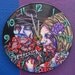Custom Zombie Record Art Clock- Couple