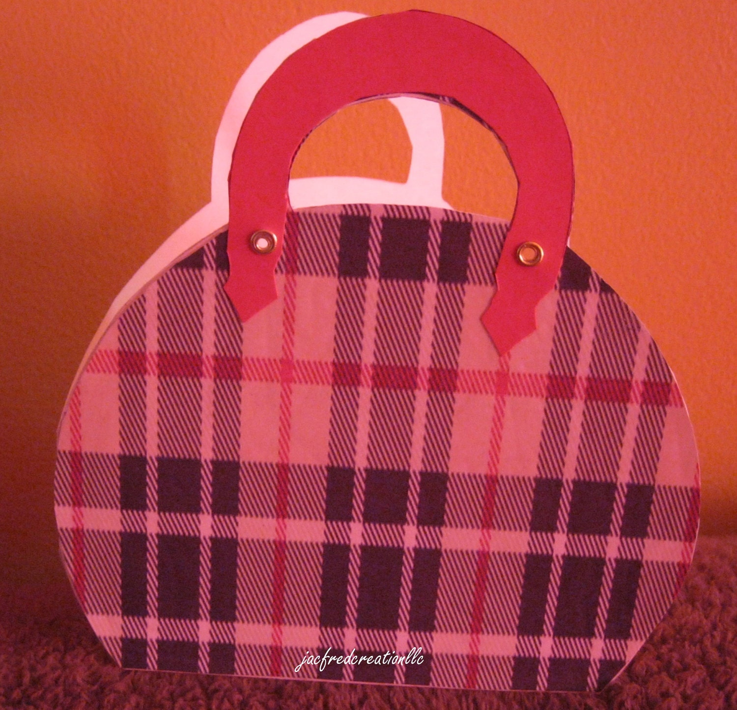 Faux Designer Bags Greeting cards. "A Jacfred Creation Exclusive"