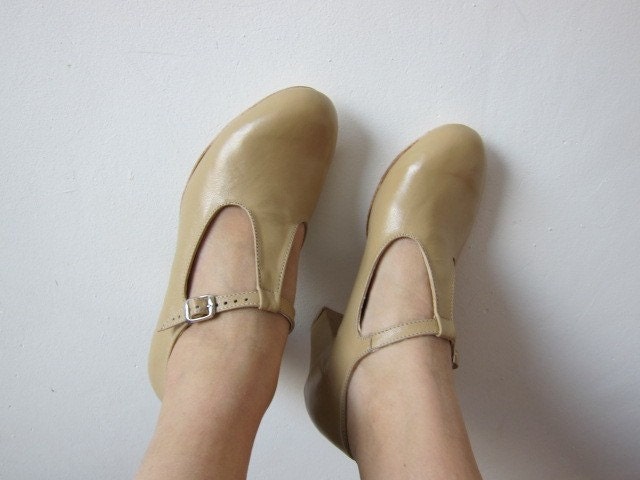 Marianne T-strap / T-bar heels