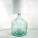 Vintage Carboy Table Lamp / Vintage Lighting