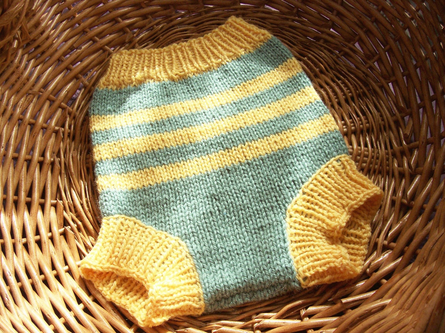 Wool Cloth Diaper Cover Soaker size Medium, 6-12  Months.