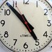 Vintage 1960's Industrial Wall Clock School Style