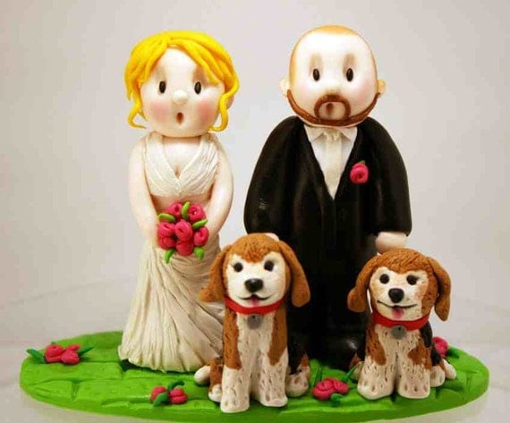 DEPOSIT - Custom Wedding Cake Topper