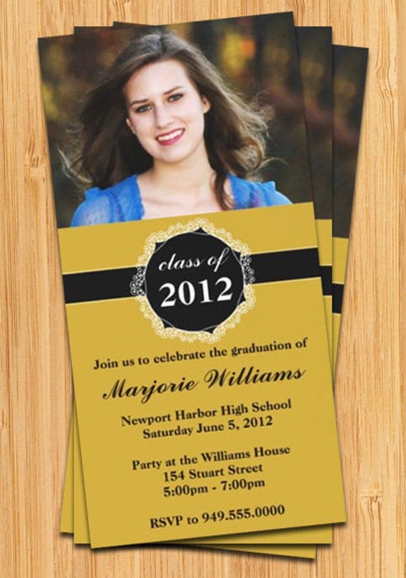 Class of 2013 Graduation Card - Print at Home or E-card Il_570xn