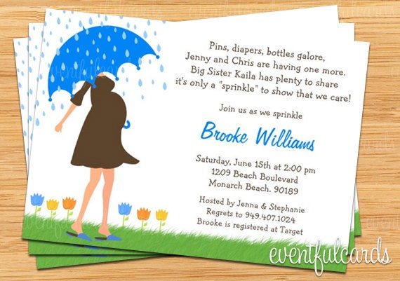 Baby Sprinkle Shower Invitation for Boy (Also Available in Girl) Il_570xn