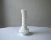 Vintage Milk Glass Flower Vase