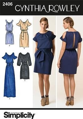 Simplicity Sewing Pattern Dress | eBay