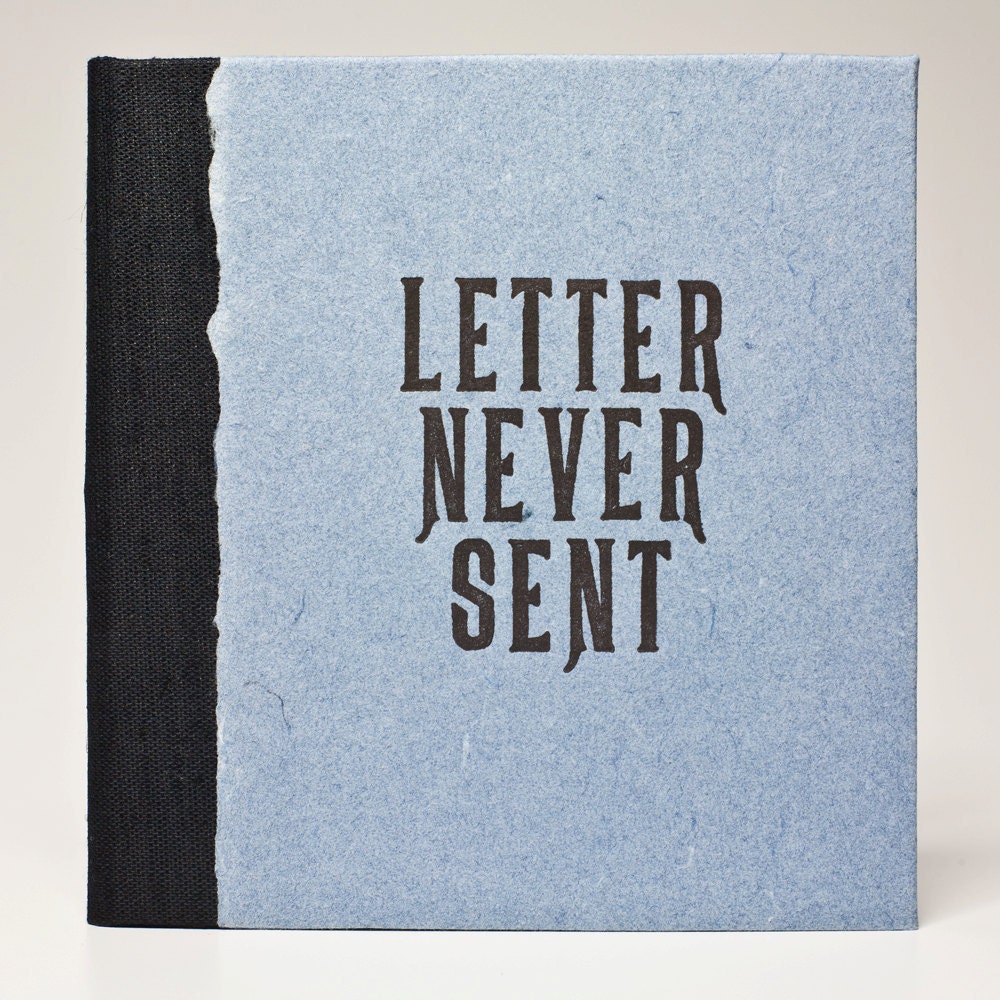 Letter Never Sent - Limited edition handmade artist's book
