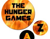 CIJ SALE Hunger Games Digital Collage Sheet Alphabet 4x6 Four Sheets Printable no.93 - SimpleCleanDesigns