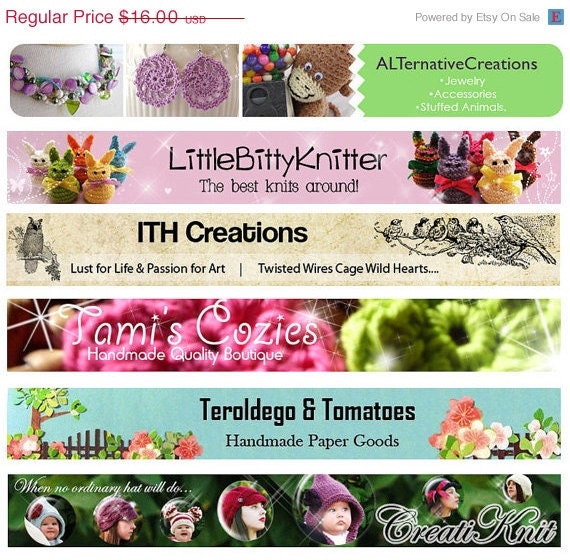 CIJ SALE Custom Etsy Shop Banner and Matching Avatar OOAK One of a Kind Digital - SimpleCleanDesigns