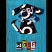 License Plate Art - Funky Music Guitar Rock and Roll On - Recycled Art Company - Salvaged Wood - Upcycled Artwork