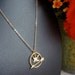 Hunger Games Necklace Mockingjay Bird And Arrow - Katniss Pin - SALE