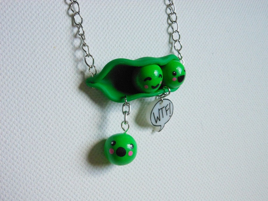THE ORIGINAL WTF, pea pod fail necklace