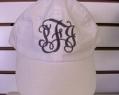 Monogrammed Hat