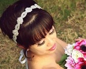 Rhinestone Headband Sash/Dress Belt-Dominque