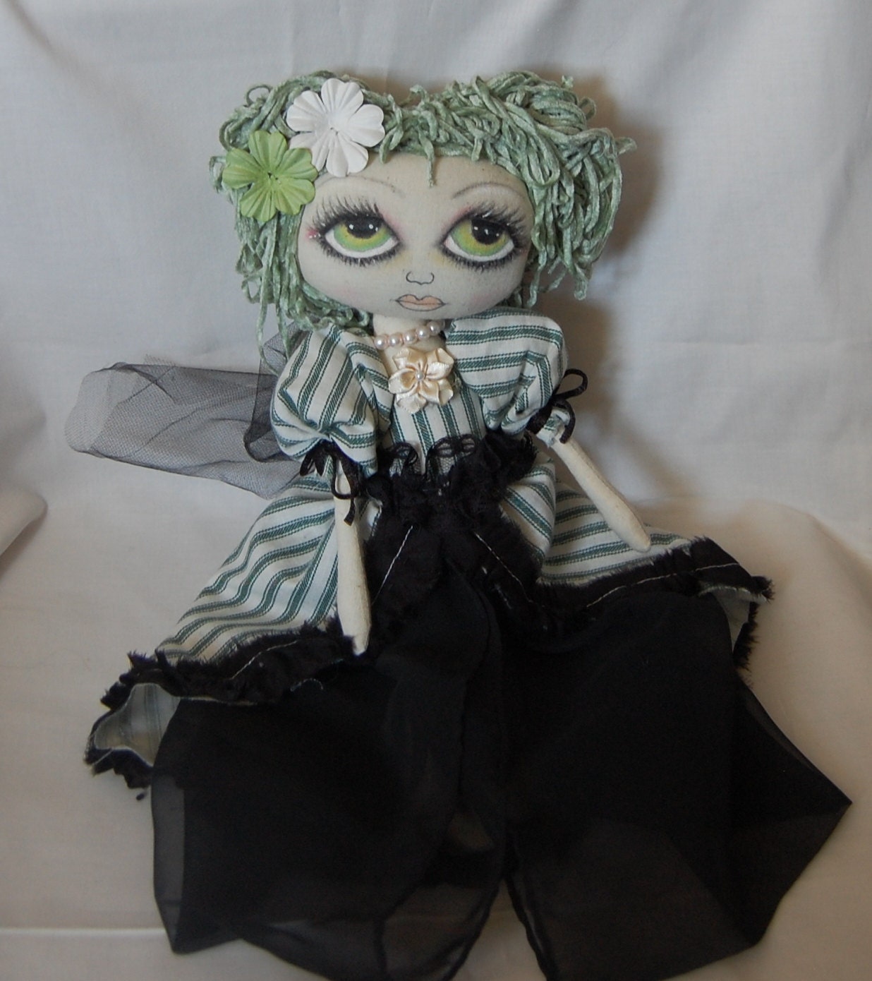 Camille, French Victorian Rag Art Doll