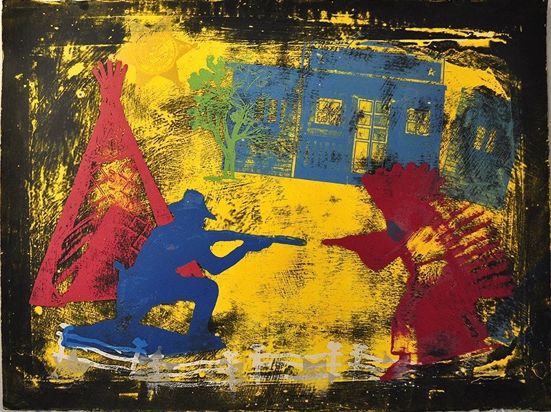 Hands Up - Screenprint