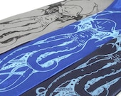Cthulhu Necktie - Mens Tie - Silk necktie in three tie color choices