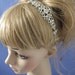 Bridal rhinestone crystal headband,bridal headpiece, bridal hair accessories, wedding headband rhinestone, bridal headband crystal
