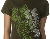 DNA Tshirt Graphic Science Tee WOMENS shirt