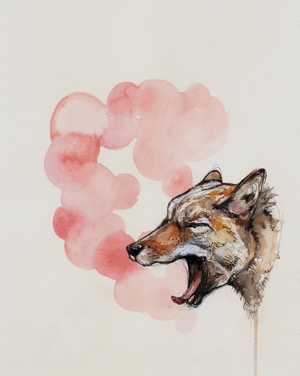 Yawns- limited edition print