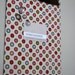 Fabric Covered Magnet Board (9.5" x 20") - Floral Dot