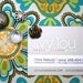 Fabric Magnet Board (12"x18") -Retro Teal
