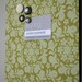 Fabric Magnet Board (9" x 12") Henna Garden-Leaf