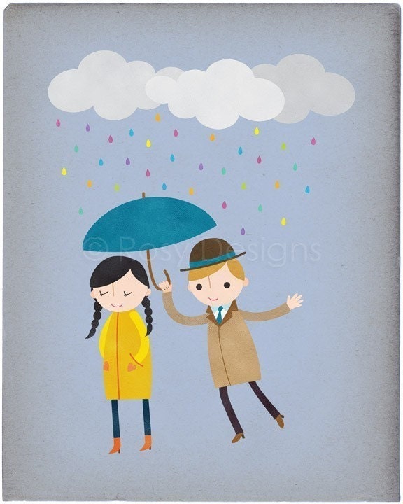 Rainy Day Love - 8 x 10 Archival Print