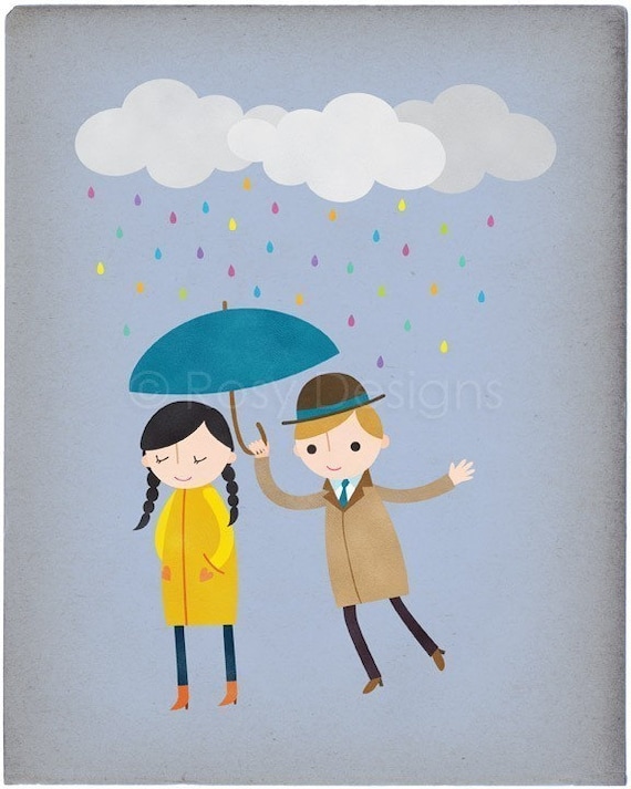 Rainy Day Love - 8 x 10 Archival Print