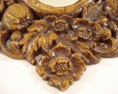 Deeply Carved Syroco MIRRORS , , , Bavarian Vintage