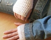 Crocheted Wrist Warmers/Fingerless Gloves - Pick A Color