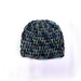 Crocheted Newborn Beanie, Blues, Greens, Photo Prop, Shower Gift