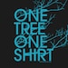 One Tree One Shirt-Alternative Apparel -Eco-Friendly - Small, Medium, Large, XL, XXL - clothes