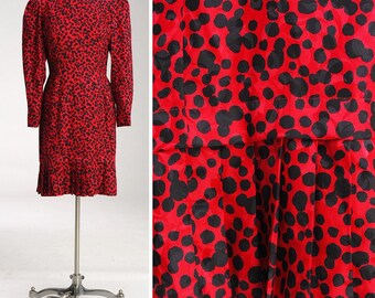 Vintage 1980s Maggy London Dress (S/M)