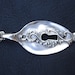 Silver Spoon Necklace Keyhole Necklace The Key to my heart used to be through my stomach. Blue Bayer Billyblue22
