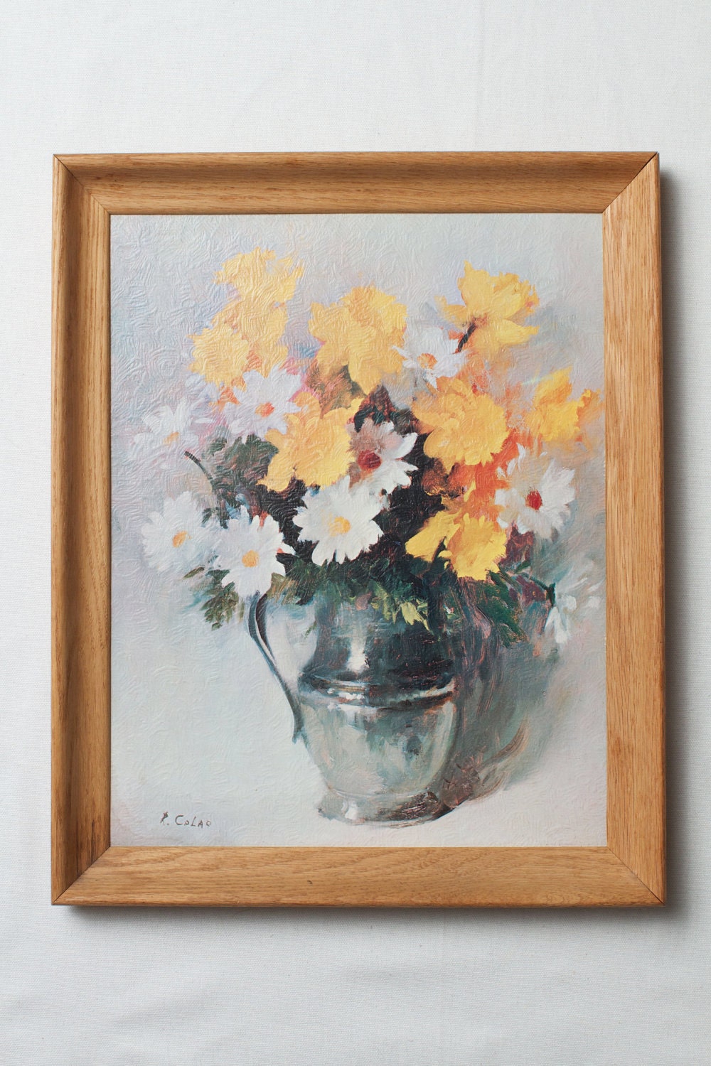 Daisy Painting by R. Colao- 1430 museum print edition