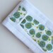 Baby Burp Cloths with Necktie in Sweet Snails and Polka Dots, Set of 2 Baby Boy Burp Cloths, Blue, Green, and White
