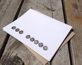 DAD ROCKS - Father's Day Greeting card from KBatty with a recycled kraft envelope
