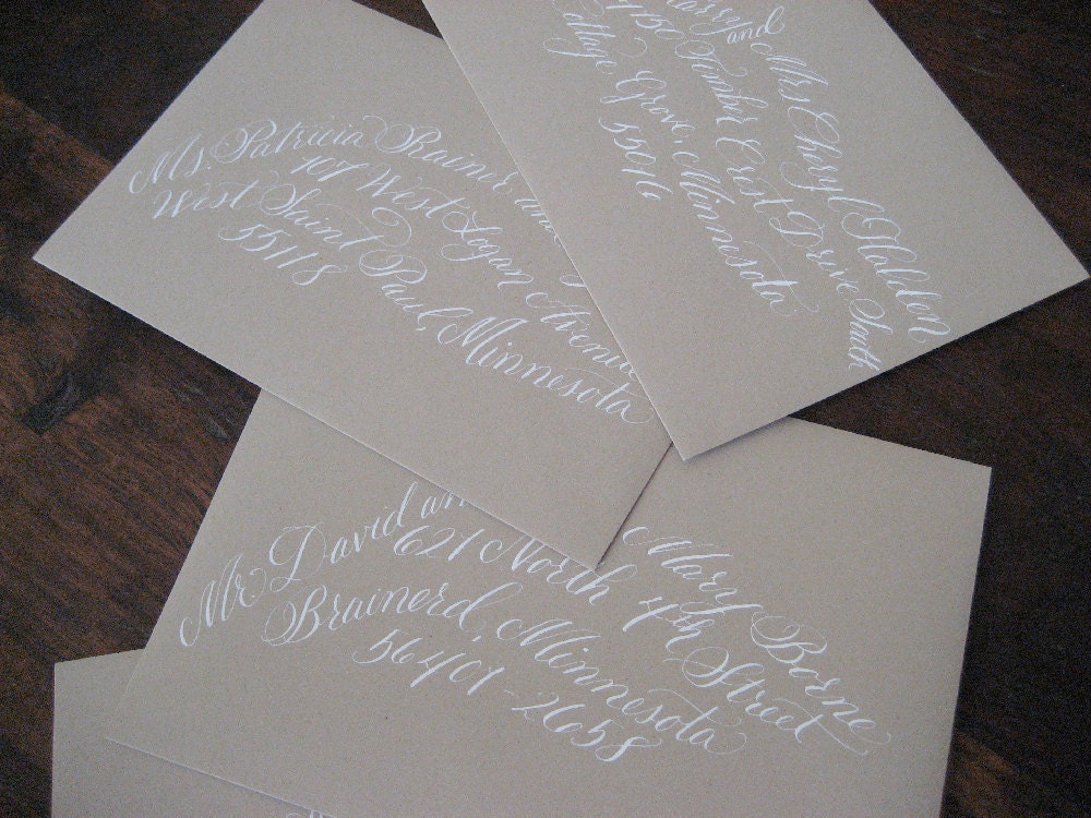 Hand Calligraphy- The San Francisco Style